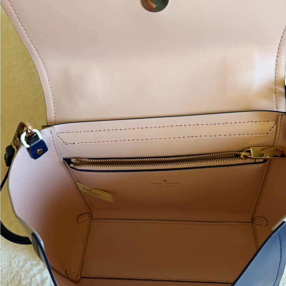 Kate Spade two tone crossbody /Satchel bag - Picture 4 of 10
